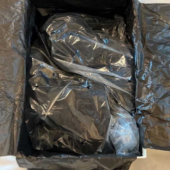 NEW SAINT LAURENT FATALE 105 black Leather Suede Lace Up Ankle Bootie EU 39.5 - Picture 2 of 11